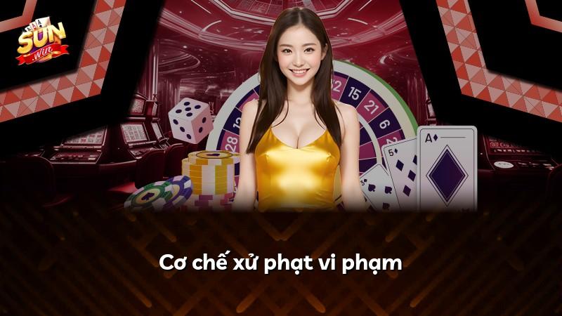 Cơ chế xử phạt vi phạm