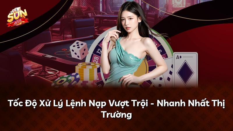 Tốc Độ Xử Lý Lệnh Nạp Vượt Trội - Nhanh Nhất Thị Trường